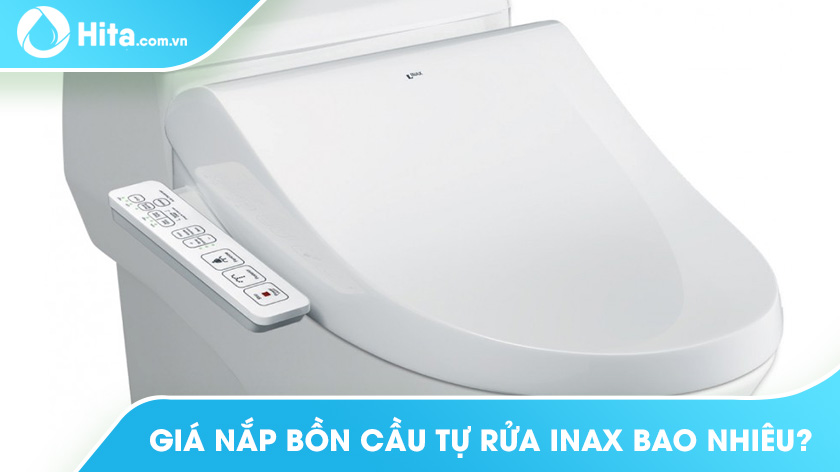 Giá nắp bồn cầu tự rửa Inax bao nhiêu? Xem ngay dưới đây